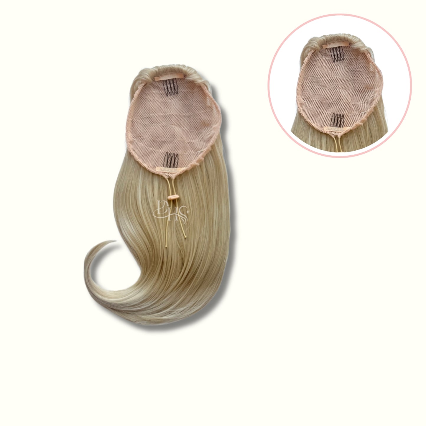 Ponytail 18" Onda Jasmín de Malla