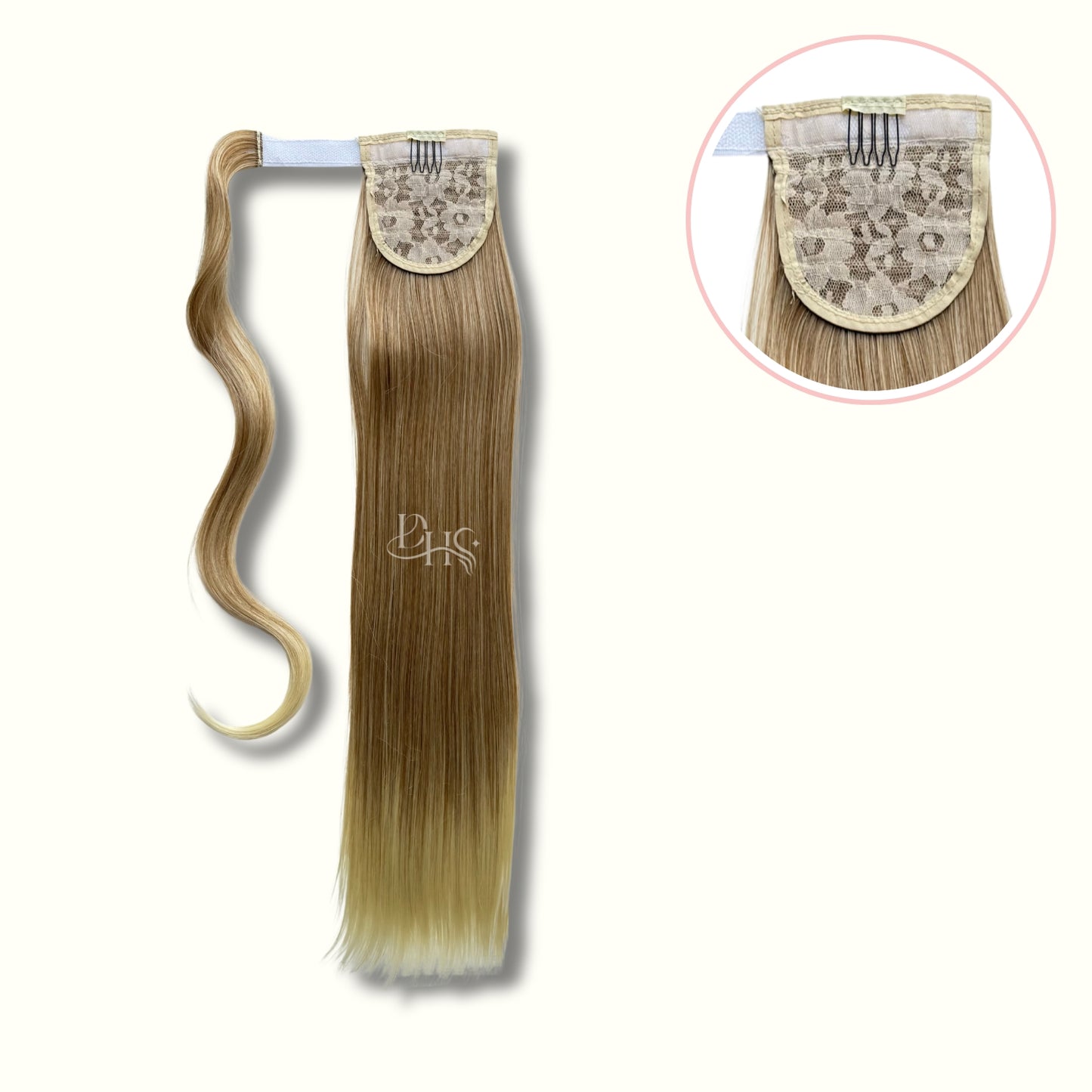 Ponytail 22" Lisa de Velcro