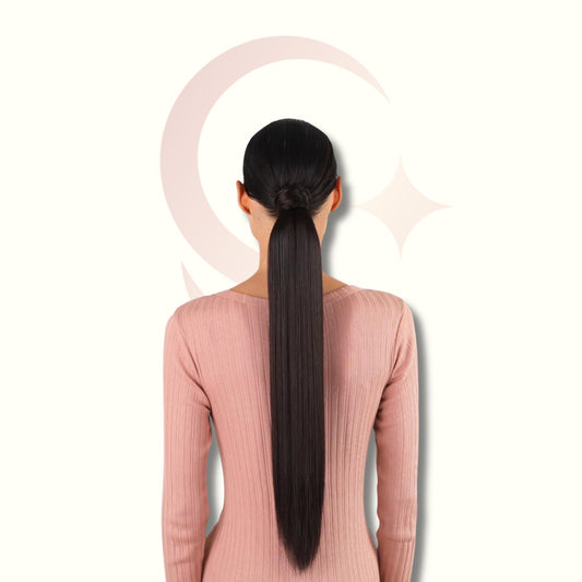 Ponytail 22" Lisa de Velcro