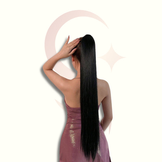 Ponytail 32" Lisa de Malla