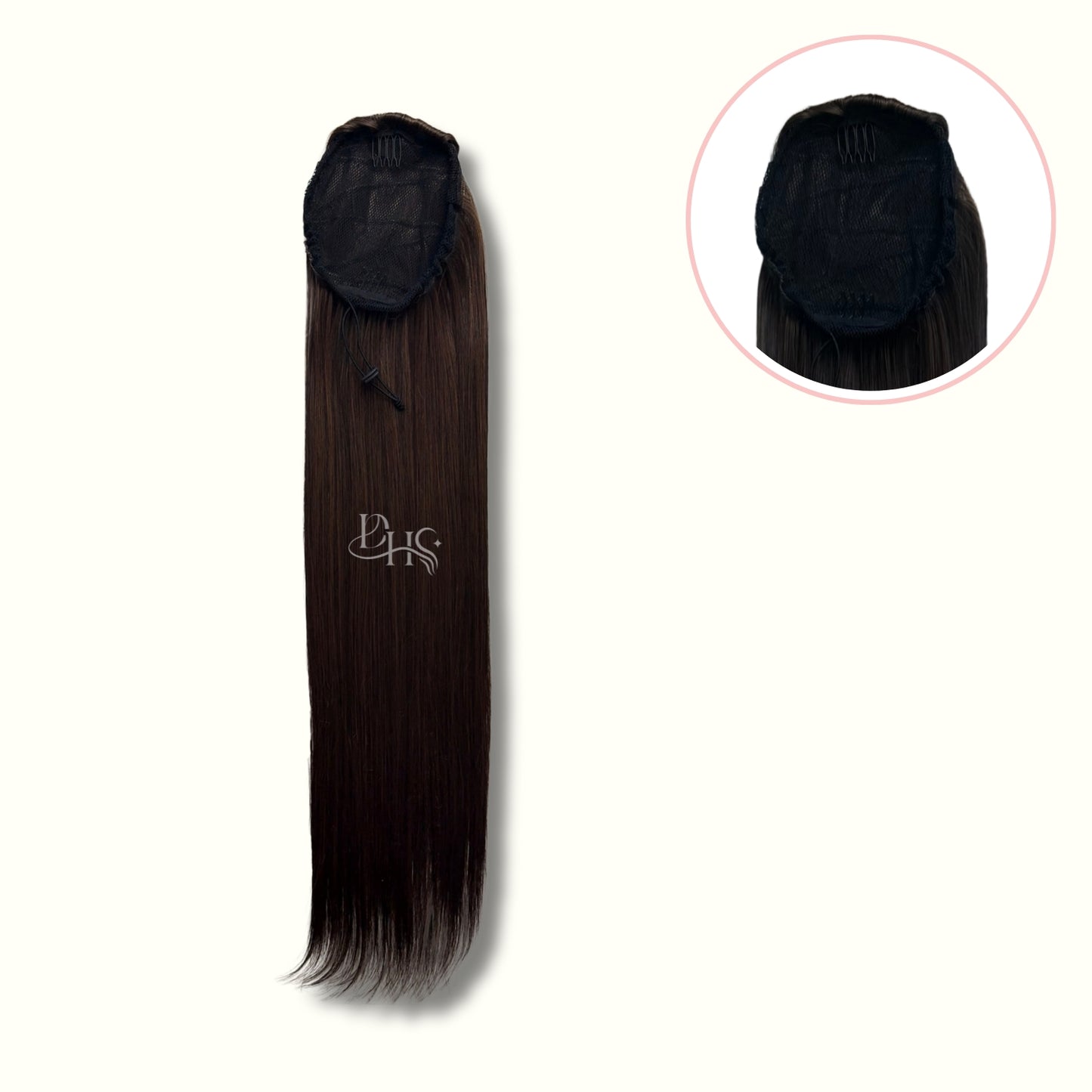 Ponytail 24" Lisa de Malla