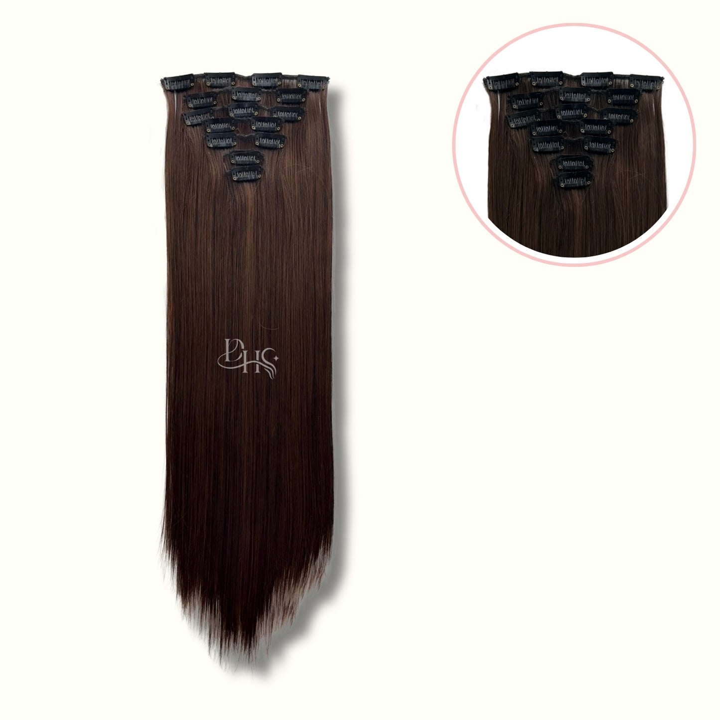 Extensiones 24" Lisas x7 Capas