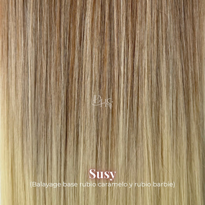 Ponytail 22" Lisa de Velcro