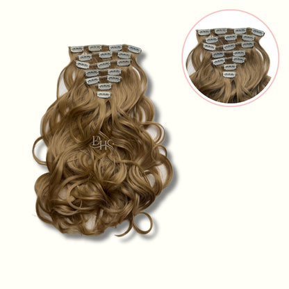 Extensiones 24" Onda Aurora x7 Capas