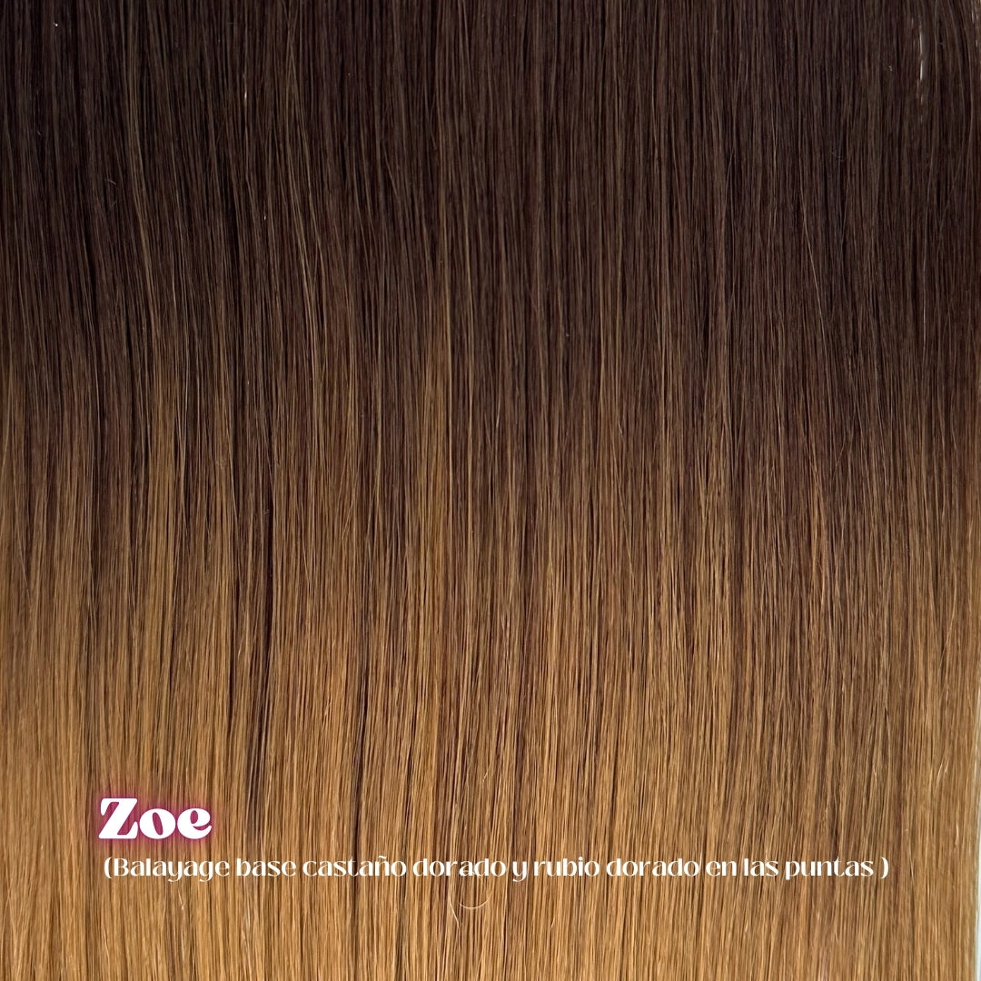 Extensiones 22" Onda Aurora x6 Capas