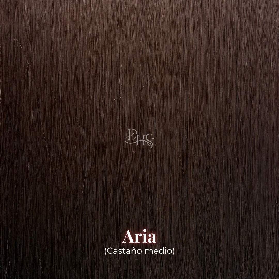 Ponytail 18" Onda Jasmín de Velcro