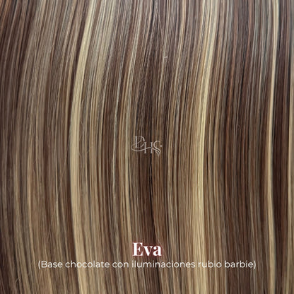 Ponytail 24" Onda Aurora de Malla