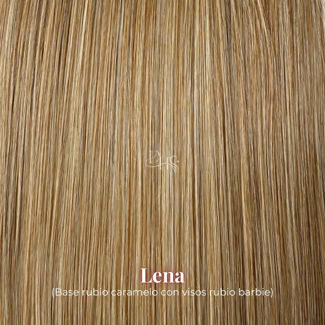 Ponytail 18" Onda Jasmín de Velcro