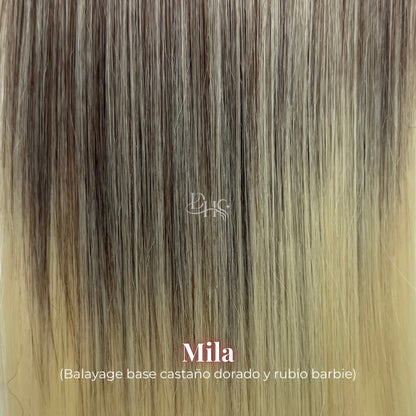 Ponytail 22" Lisa de Velcro