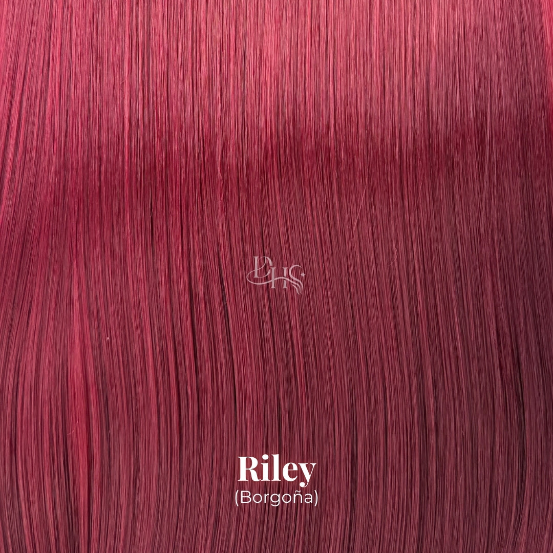 Ponytail 22" Onda Aurora de Velcro