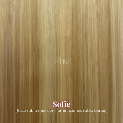 Ponytail 18" Onda Jasmín de Malla