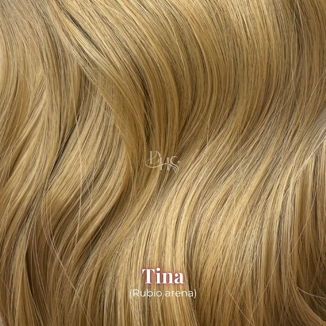 Ponytail 24" Onda Aurora de Malla